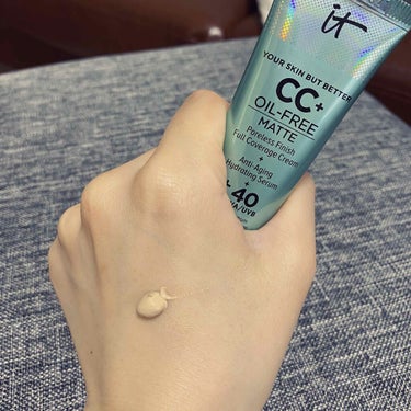CC+ Cream Oil-Free Matte with SPF 40/IT Cosmetics/CCクリームを使ったクチコミ（3枚目）