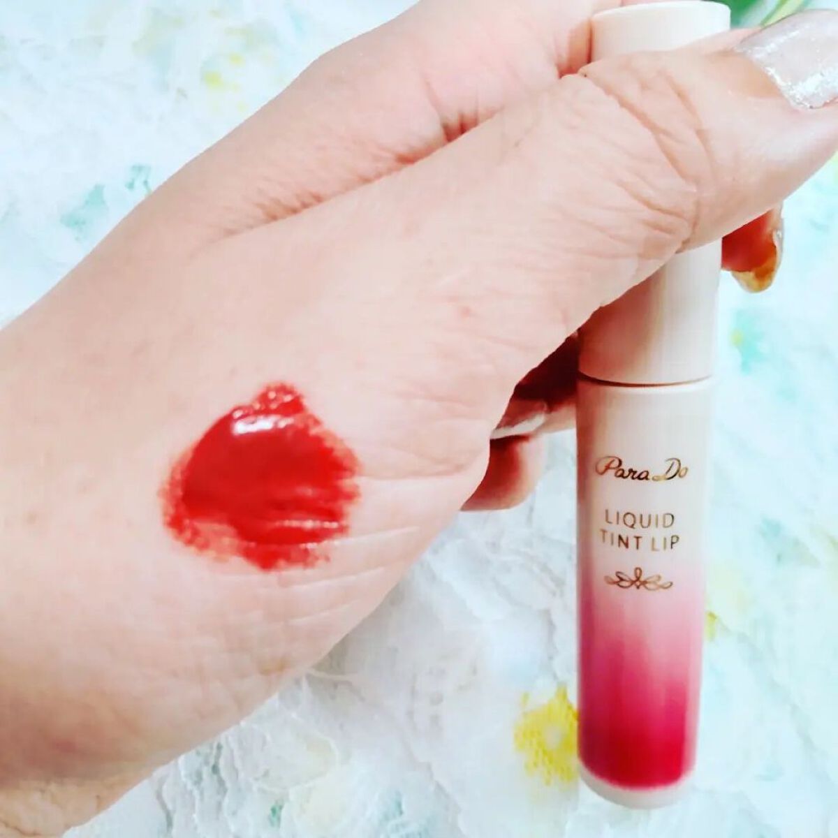 リキッドティントリップ/パラドゥ/リップティントを使ったクチコミ（3枚目）