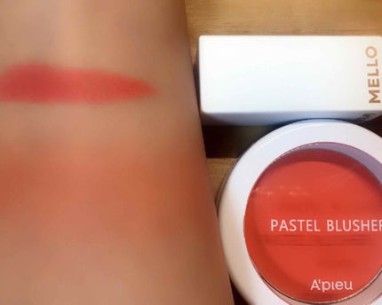 アピュー パステルブラッシャー/A’pieu/パウダーチークを使ったクチコミ(1枚目)