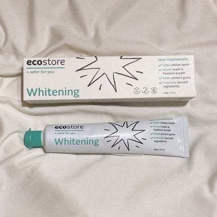 トゥースペースト<ホワイトニング>/ecostore/歯磨き粉を使ったクチコミ(1枚目)