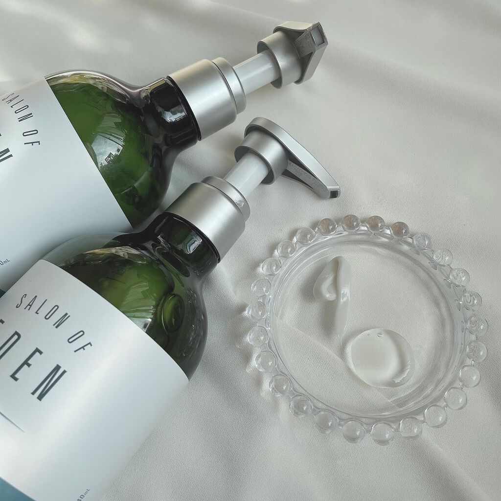 サロンオブエデン ジュレ シャンプー Ｍ／トリートメント Ｍ		/SALON OF EDEN/市販シャンプーを使ったクチコミ（2枚目）