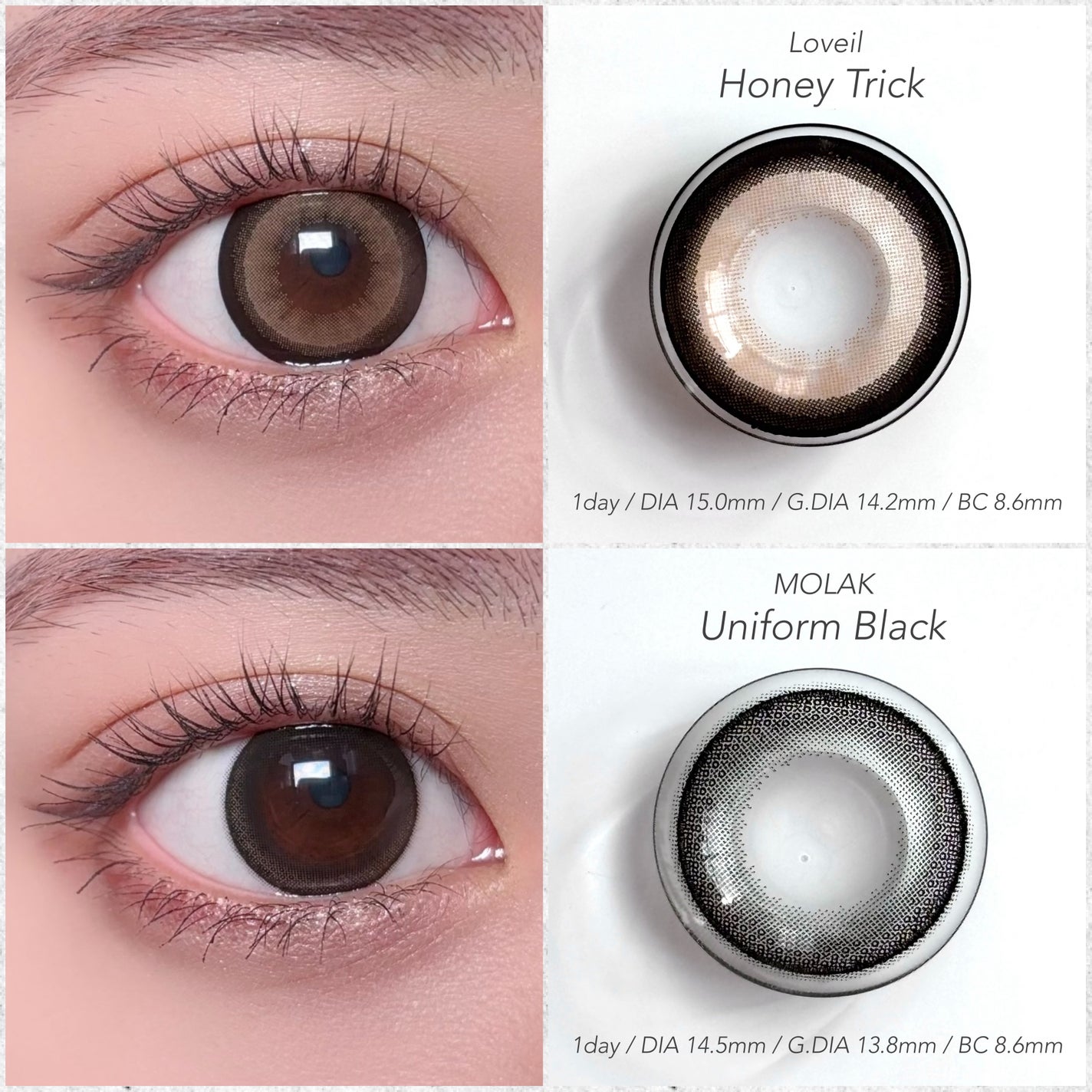 MOLAK 1day/MOLAK/ワンデー(1DAY)カラコンを使ったクチコミ(4枚目)