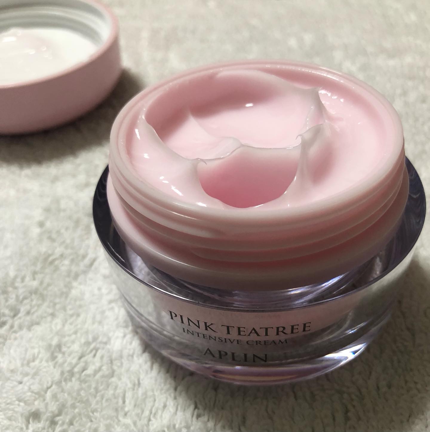 ピンクティーツリークリーム/APLIN/フェイスクリームを使ったクチコミ（1枚目）