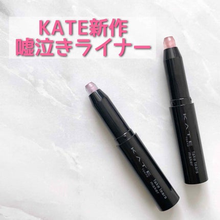 フェイクティアーズメイカー/KATE/ペンシルアイライナーを使ったクチコミ(1枚目)