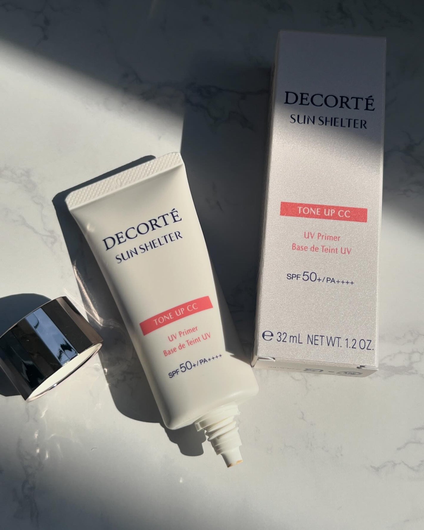 サンシェルター マルチ プロテクション トーンアップCC/DECORTÉ/化粧下地を使ったクチコミ(2枚目)