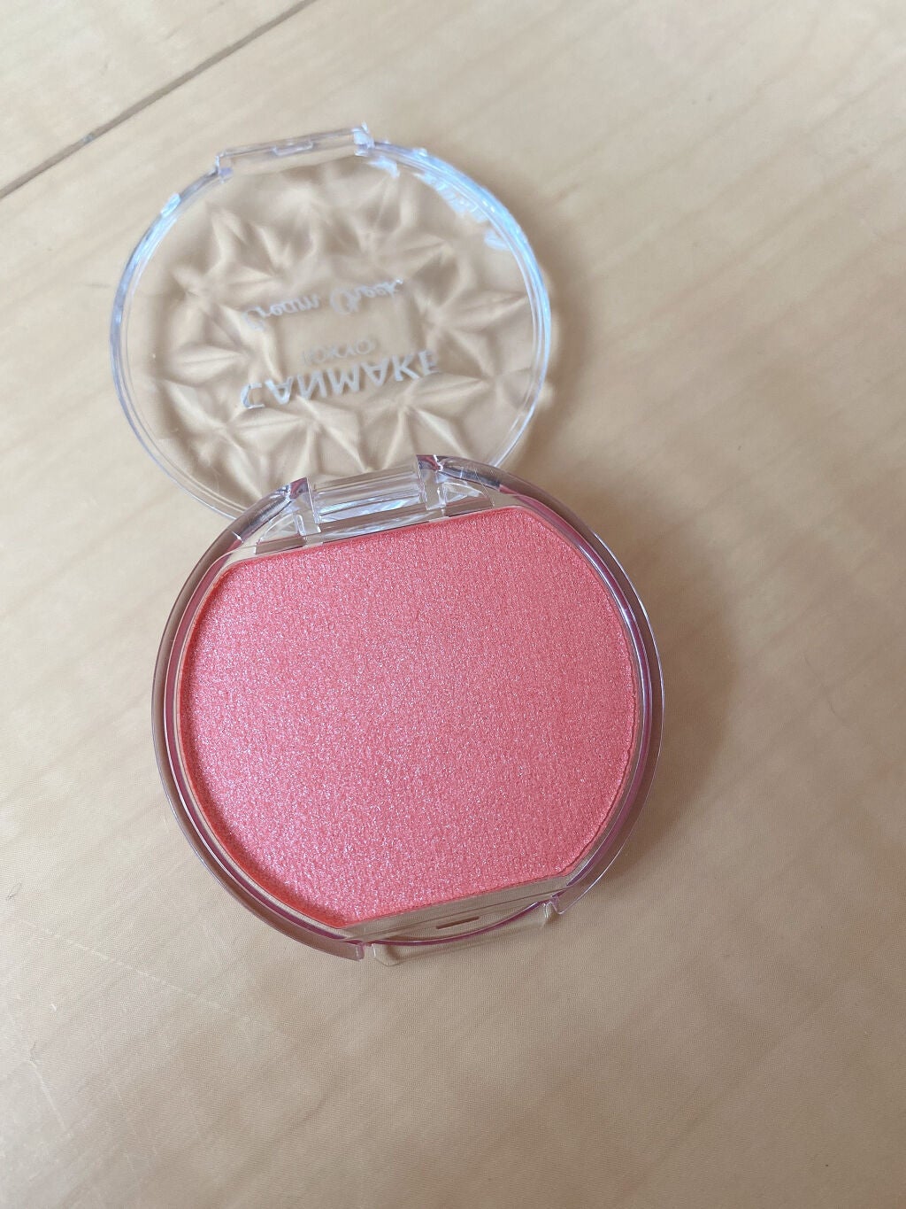 クリームチーク(パールタイプ)/キャンメイク/ジェル・クリームチークを使ったクチコミ(2枚目)