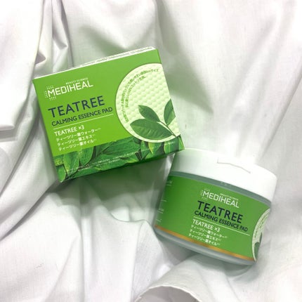 ティーツリーカーミングエッセンスパッド/MEDIHEAL/トナーパッドを使ったクチコミ(1枚目)