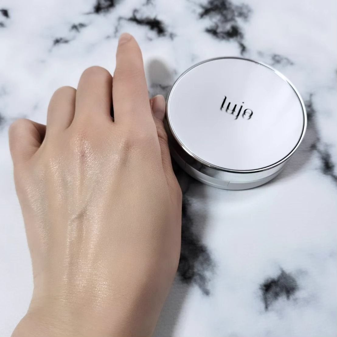 ニードルクッションファンデーション/lujo/クッションファンデーションを使ったクチコミ(5枚目)