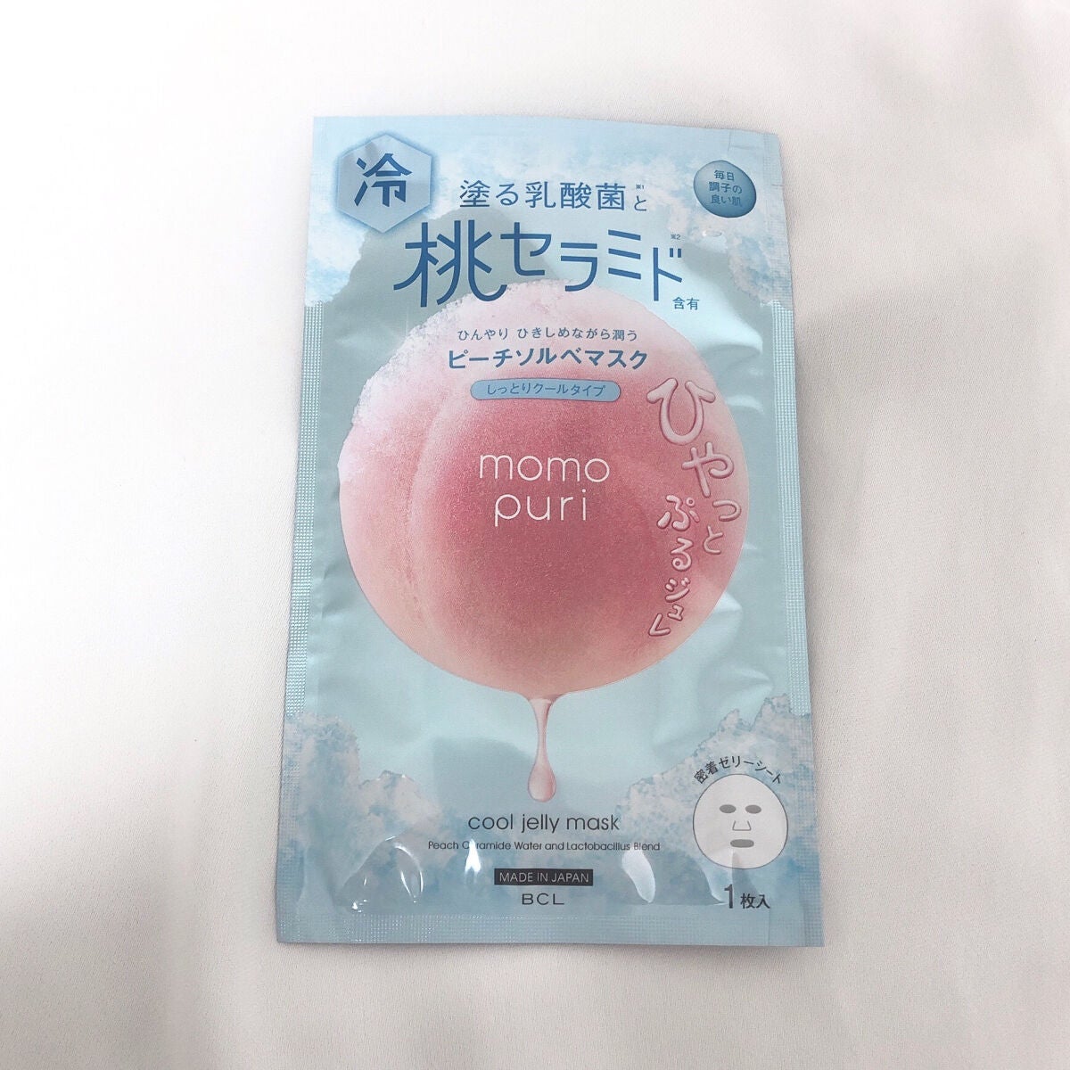 潤いぷるジュレマスク クール/ももぷり/シートマスク・パックを使ったクチコミ(2枚目)