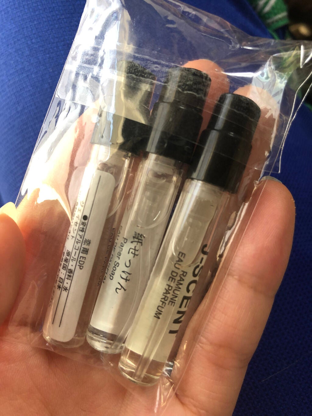 パフュームヘア&ボディミスト ソフトブルーソープ/MUMCHIT/香水(その他)を使ったクチコミ(1枚目)