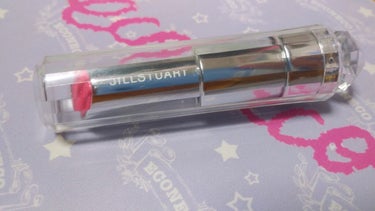 JILL STUART リップスティックのクチコミ「え、待ってコレ、ジルスチュアートやん…。(安定の貰い物)
ジルスチュアート　リップスティック　.....」（1枚目）