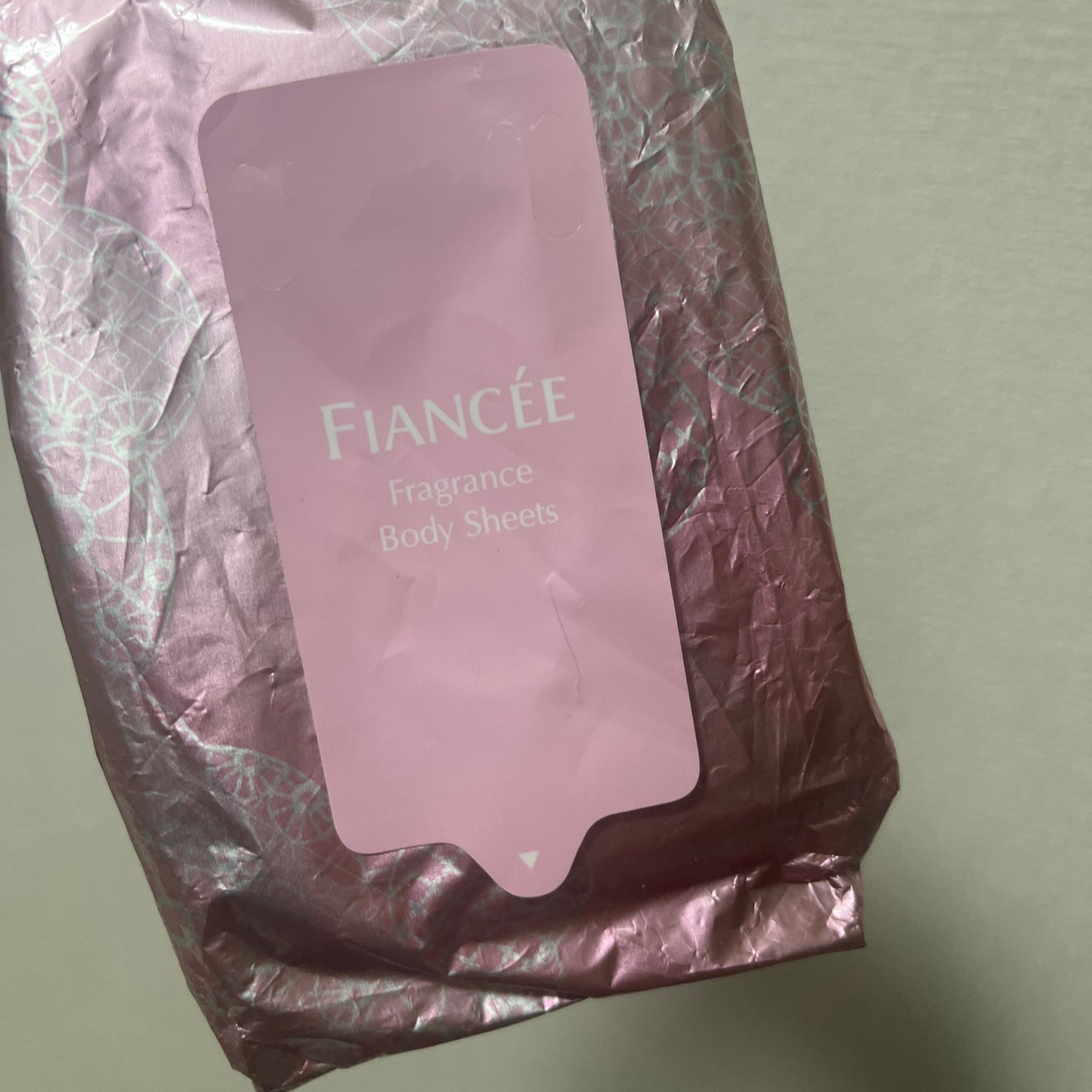 フレグランスボディシート ピュアシャンプーの香り/フィアンセ/ボディシートを使ったクチコミ(1枚目)