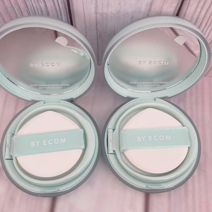 ピュアカーミングシカ クッションファンデーション/BY ECOM/クッションファンデーションを使ったクチコミ(4枚目)