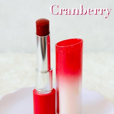 ノーウェアリップスティック バーミンググロー Cranberry/espoir/口紅を使ったクチコミ（2枚目）