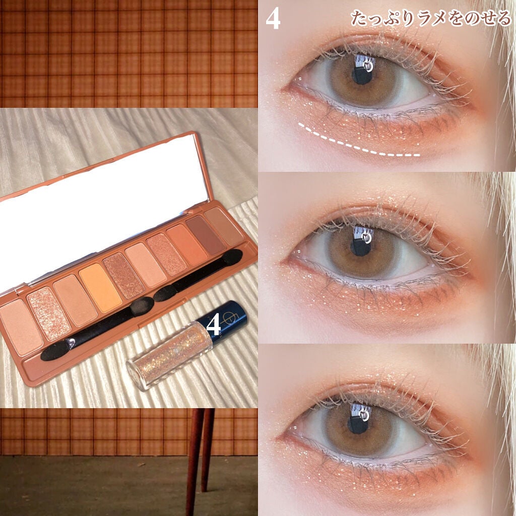 プレイカラー アイシャドウ/ETUDE/アイシャドウパレットを使ったクチコミ(3枚目)