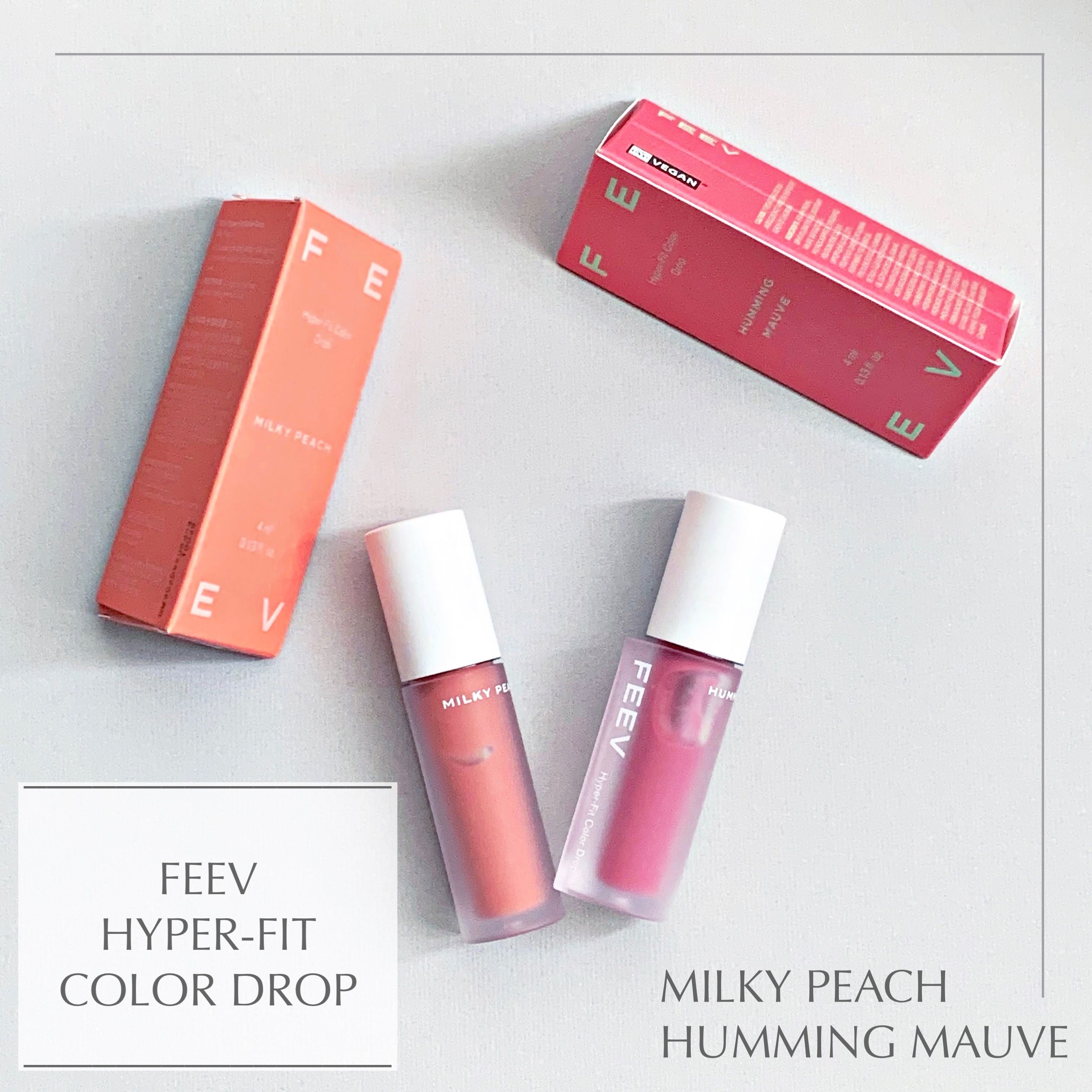 カラードロップ/FEEV/口紅を使ったクチコミ（1枚目）