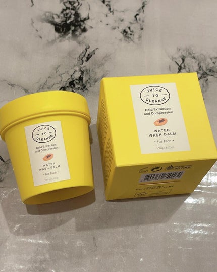 ウォーターウォッシュバーム/JUICE TO CLEANSE/スクラブ・ゴマージュを使ったクチコミ(1枚目)