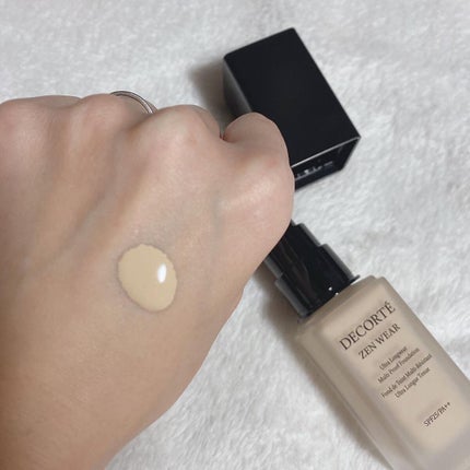 ゼン ウェア フルイド/DECORTÉ/リキッドファンデーションを使ったクチコミ(3枚目)