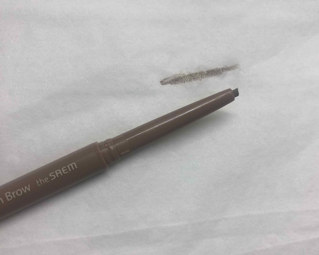 Powerproof Mega Slim Brow/the SAEM/アイブロウペンシルを使ったクチコミ(2枚目)