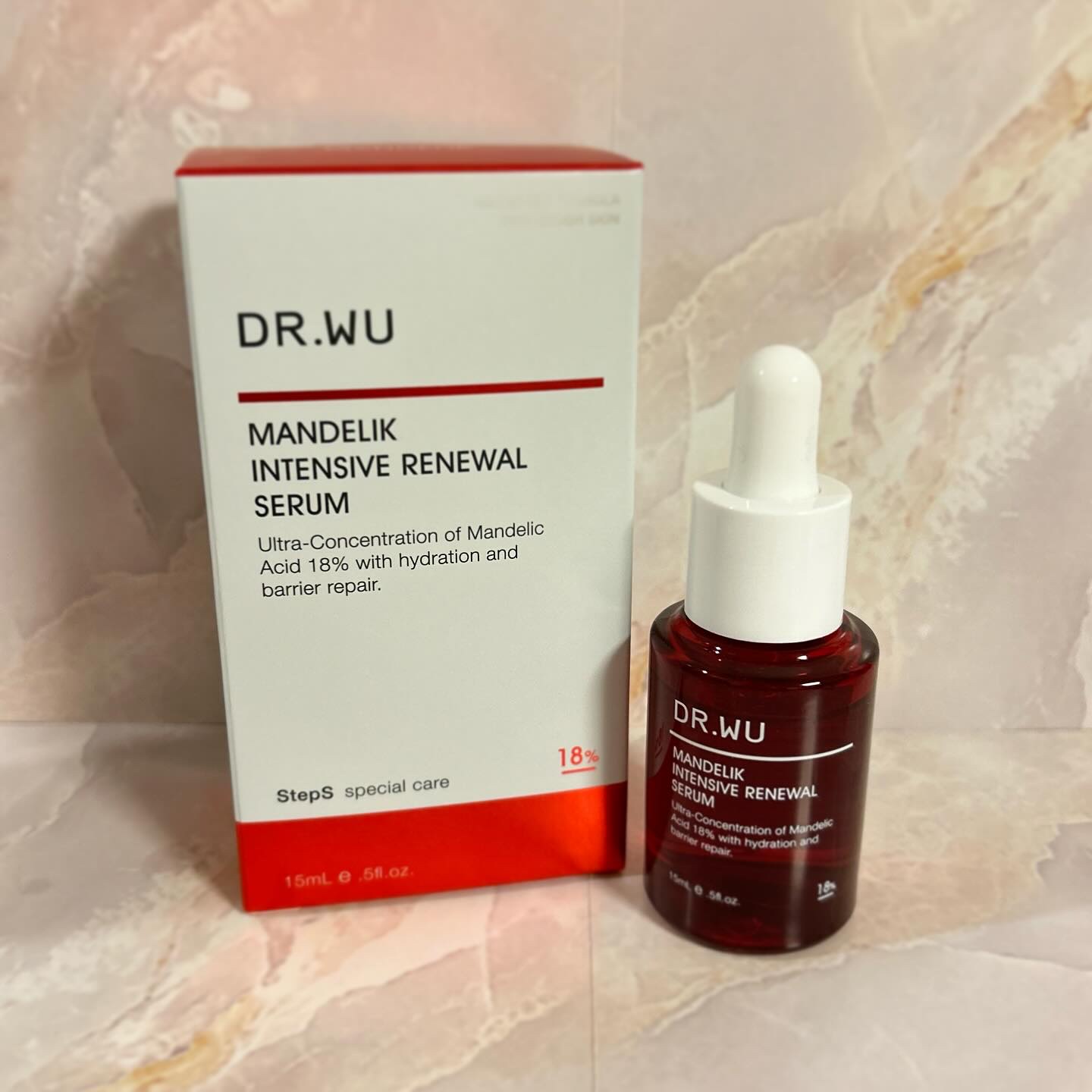 マンデリック インテンシブ 18%セラム/DR.WU/美容液を使ったクチコミ（1枚目）