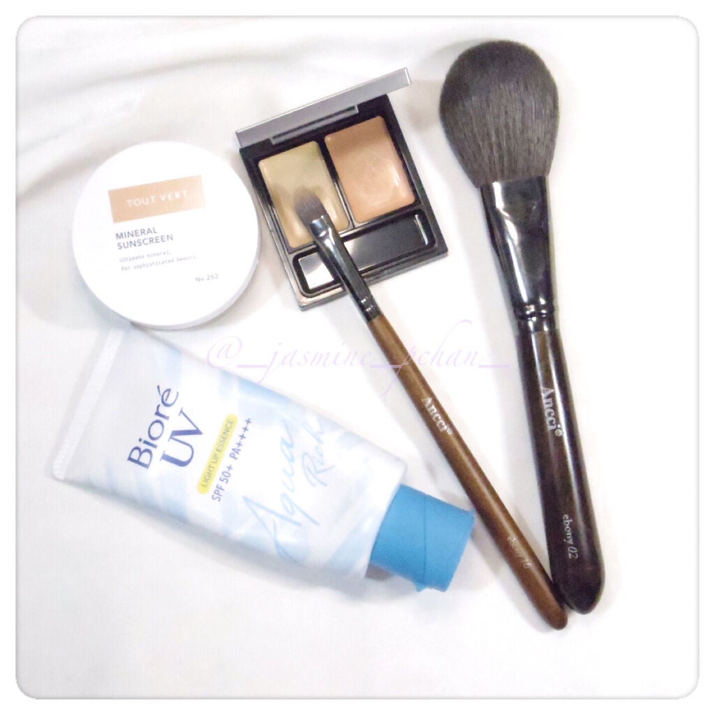 ミネラルサンスクリーン/TOUT VERT/日焼け止めパウダーを使ったクチコミ(1枚目)