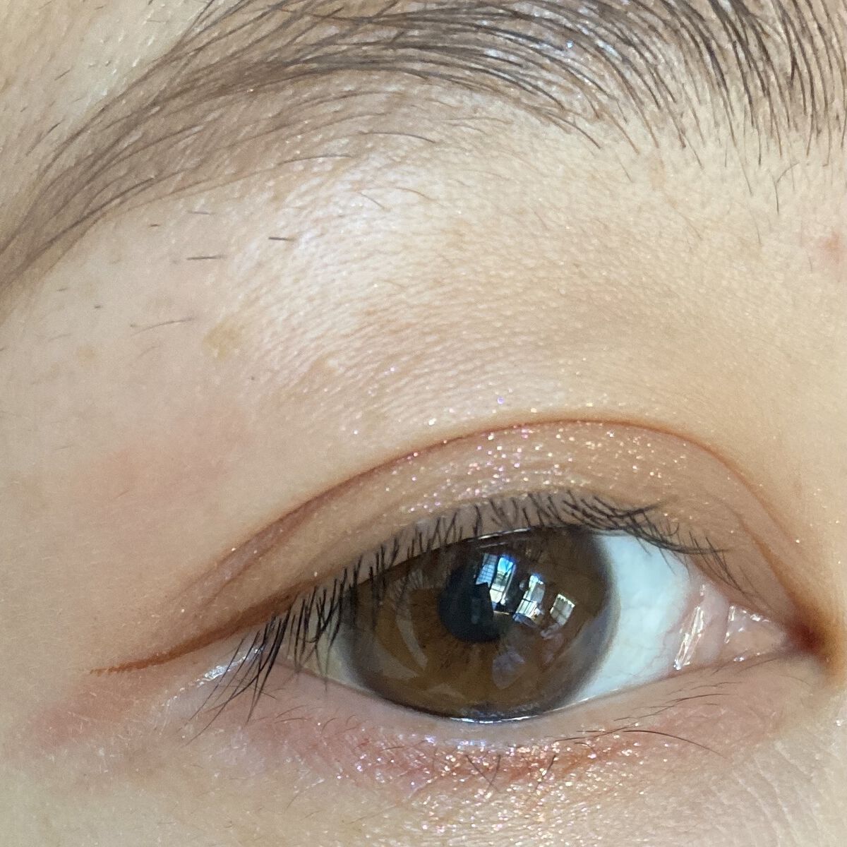 パウダー キス アイシャドウ/M・A・C/単色アイシャドウを使ったクチコミ（2枚目）