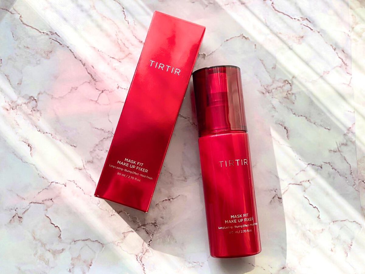 マスクフィット メイクアップフィクサー/TIRTIR(ティルティル)/フィックスミストを使ったクチコミ(1枚目)