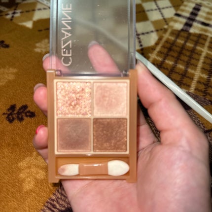 ベージュトーンアイシャドウ/CEZANNE/アイシャドウパレットを使ったクチコミ(2枚目)