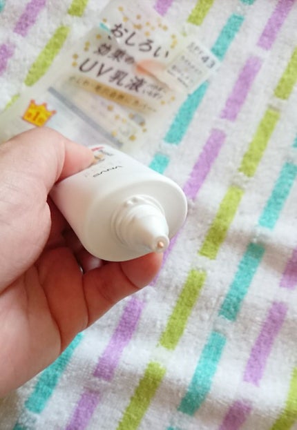 リンクルUV乳液/なめらか本舗/日焼け止めミルクを使ったクチコミ(4枚目)
