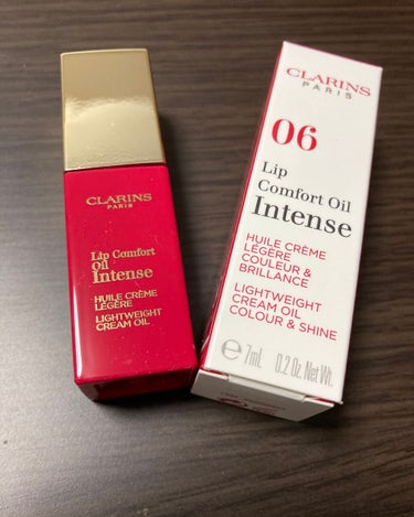 コンフォート リップオイル インテンス 06 インテンス フューシャピンク/CLARINS/リップグロスを使ったクチコミ（1枚目）