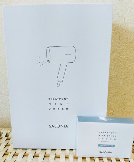 トリートメントミストドライヤー /SALONIA/ドライヤーを使ったクチコミ(1枚目)
