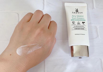 エアリーウォーターサンクリーム/エルツティン/日焼け止めクリームを使ったクチコミ(6枚目)