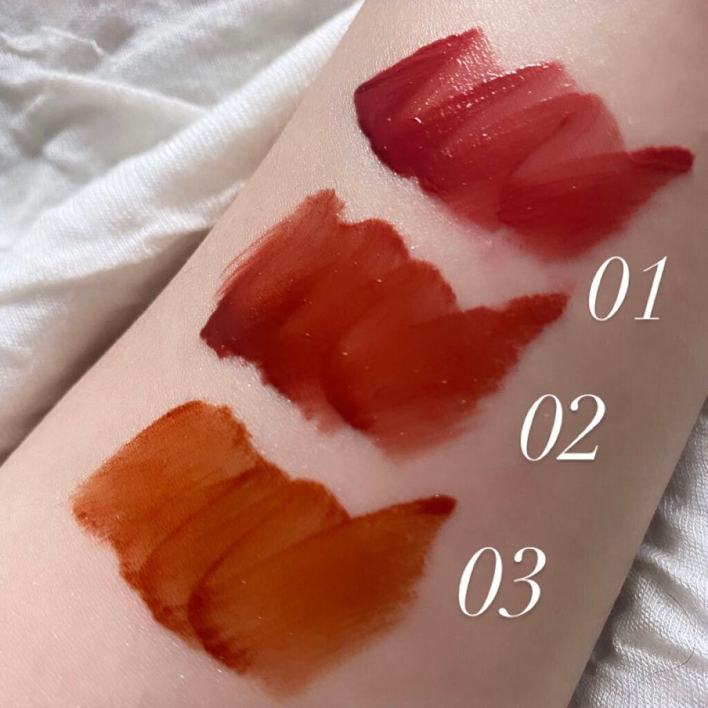 ジューシーリップティント/キャンメイク/口紅を使ったクチコミ(3枚目)