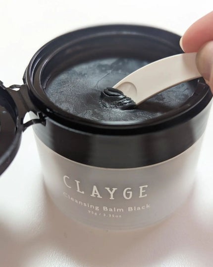 ありがとうこ on LIPS 「クレージュ(CLAYGE)クレンジングバームブラック※泥×炭×..」(4枚目)