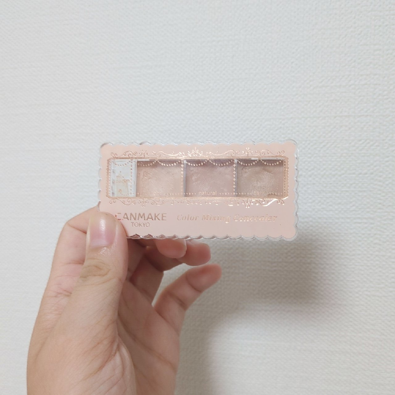 カラーミキシングコンシーラー/キャンメイク/パレットコンシーラーを使ったクチコミ（1枚目）