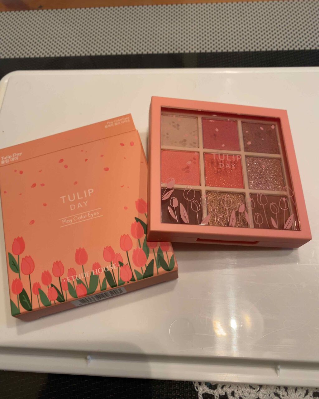 プレイカラーアイズ チューリップデー/ETUDE/アイシャドウパレットを使ったクチコミ（1枚目）