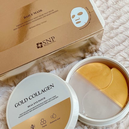 GOLD COLLAGEN DUAL EYE PATCH/SNP/アイケア・アイクリームを使ったクチコミ(1枚目)