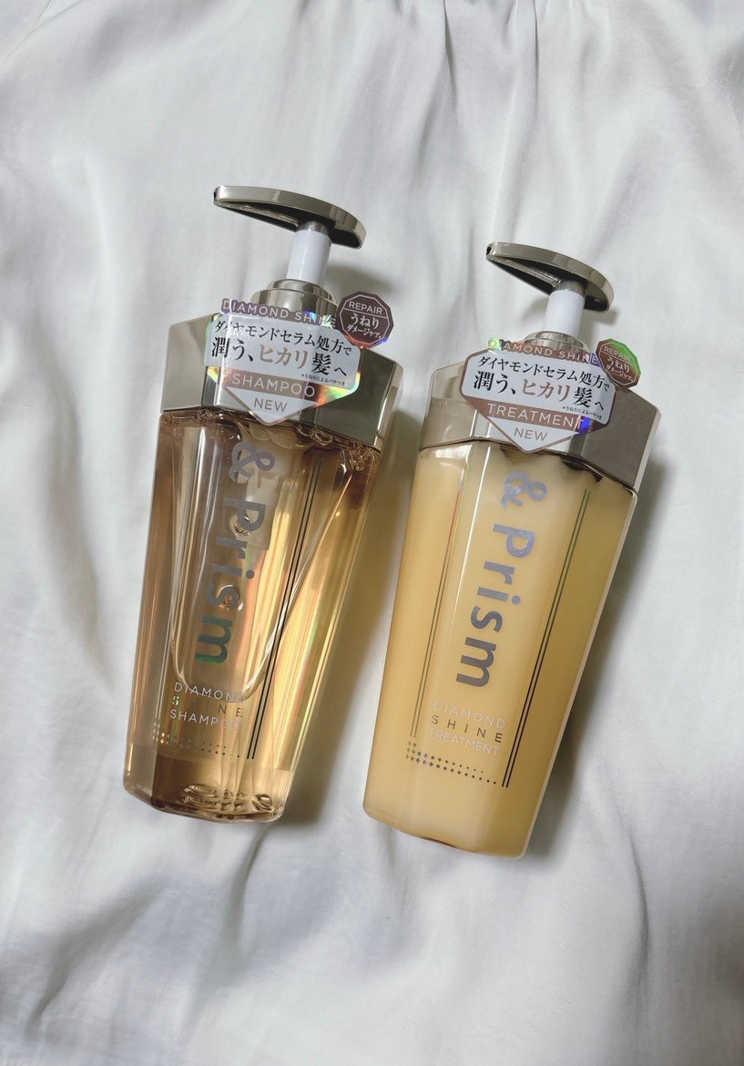DIAMOND SHINE シャンプー/ヘアトリートメント/&Prism/市販シャンプーを使ったクチコミ(1枚目)