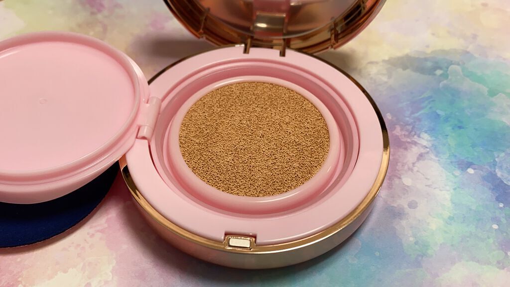 ピンクティーツリーカバークッション/APLIN/クッションファンデーションを使ったクチコミ(3枚目)