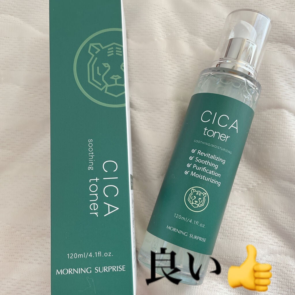 CICA toner/MORNING SURPRISE/化粧水を使ったクチコミ(1枚目)