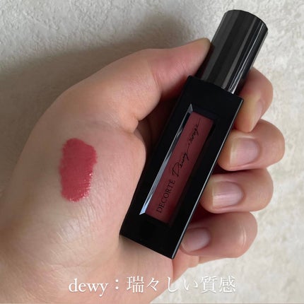 ルージュ デコルテ リキッド/DECORTÉ/口紅を使ったクチコミ(2枚目)
