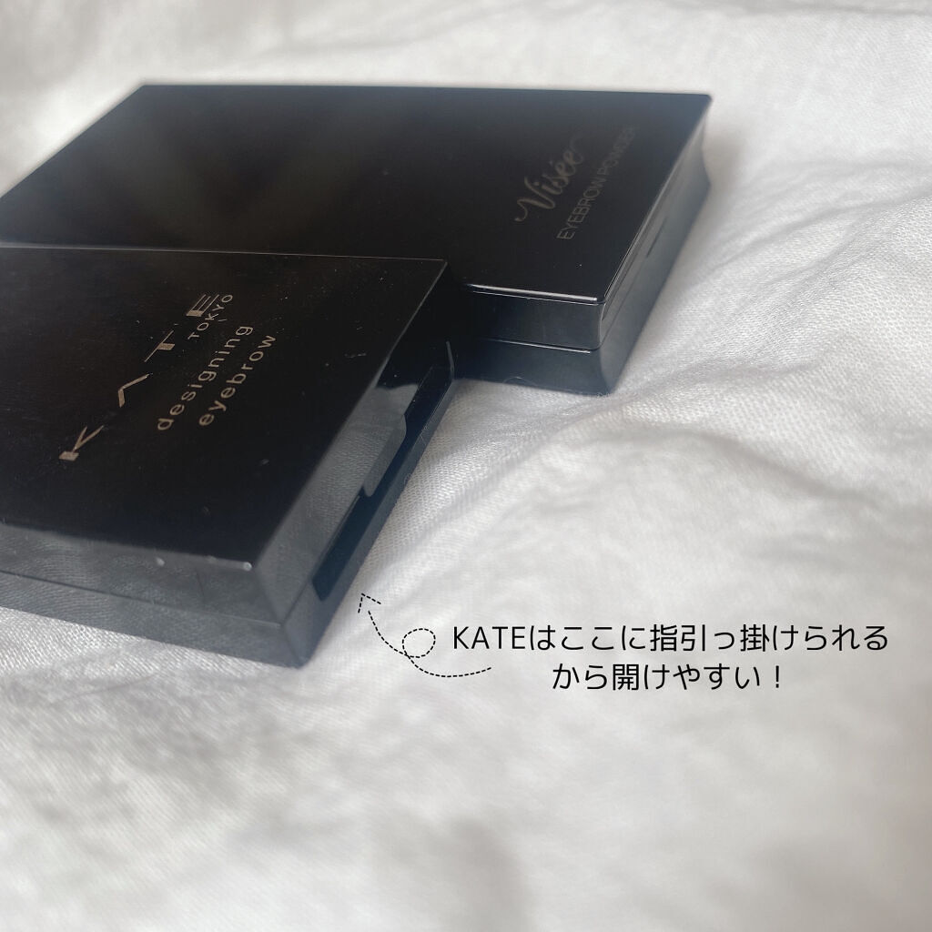 ヴィセ リシェ アイブロウパウダー/Visée/パウダーアイブロウを使ったクチコミ（3枚目）