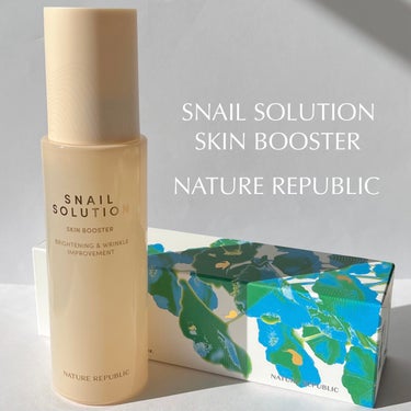 ネイチャーリパブリック スネイルソリューションスキンブースターのクチコミ「✴︎

NATURE REPUBLIC
SNAIL SOLUTION SKIN BOOSTER.....」（1枚目）