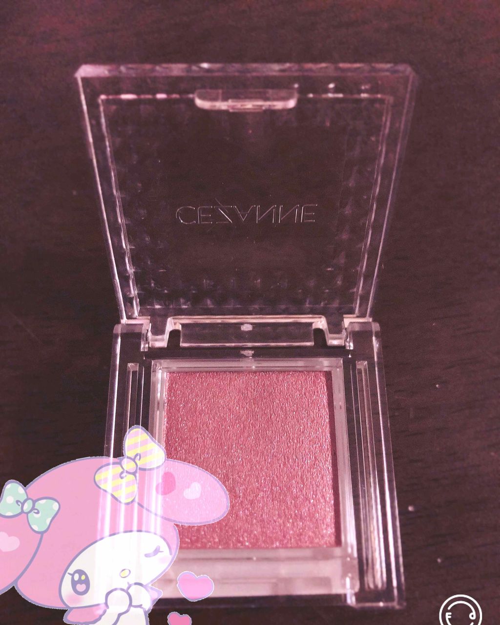 シングルカラーアイシャドウ/CEZANNE/単色アイシャドウを使ったクチコミ(2枚目)