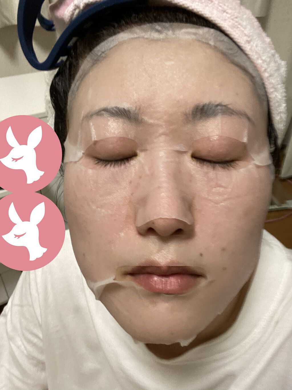 デイリーケアマスク ヒアルロン酸＆グレープフルーツ/RISM/シートマスク・パックを使ったクチコミ（2枚目）