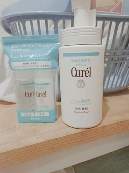 潤浸保湿 フェイスケアセット II しっとり/キュレル/トライアルキットを使ったクチコミ(1枚目)