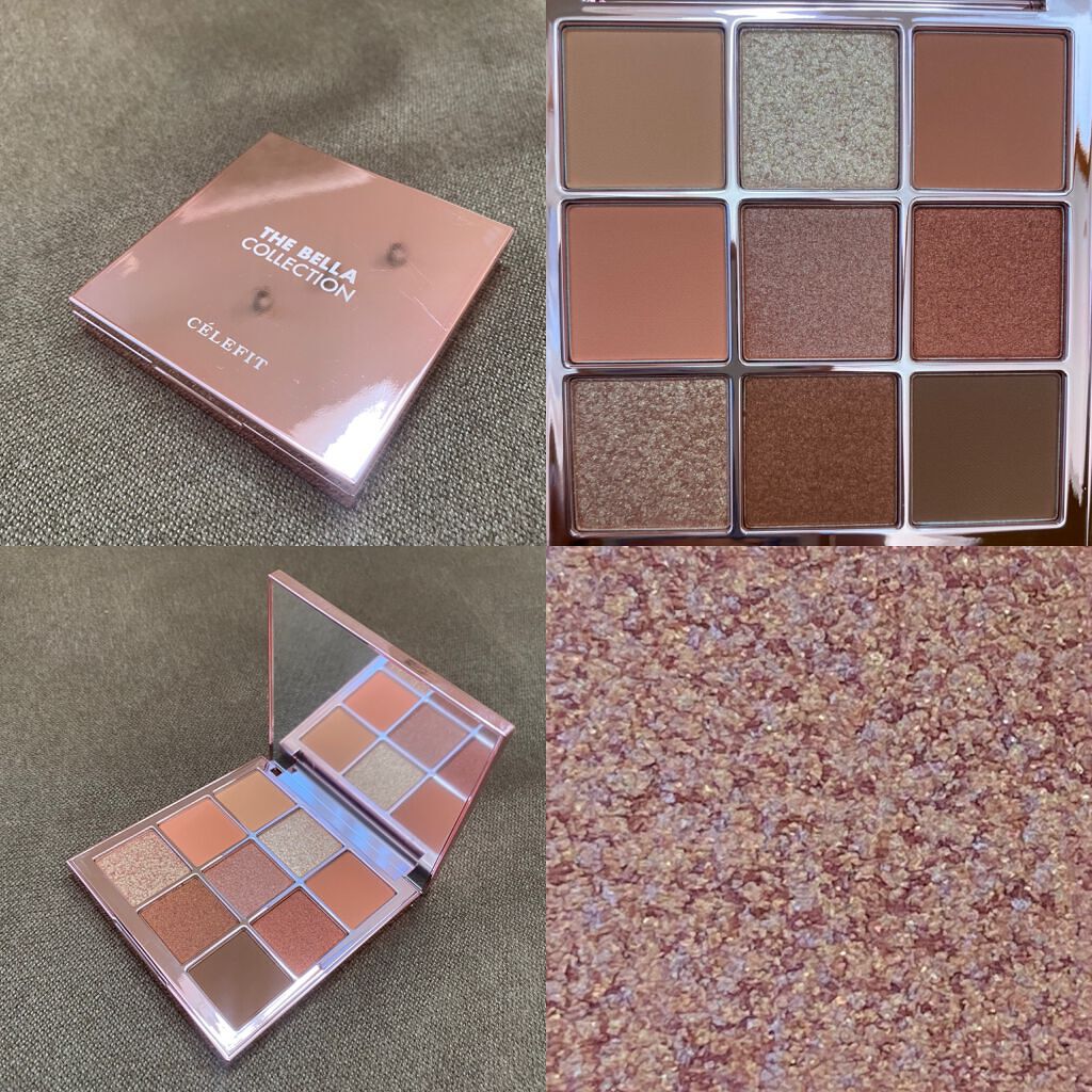 The Bella collection eyeshadow palette/CELEFIT/アイシャドウパレットを使ったクチコミ(4枚目)