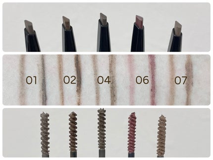 ブロウインク カラーティントデュオ/MAYBELLINE NEW YORK/眉ティントを使ったクチコミ(2枚目)