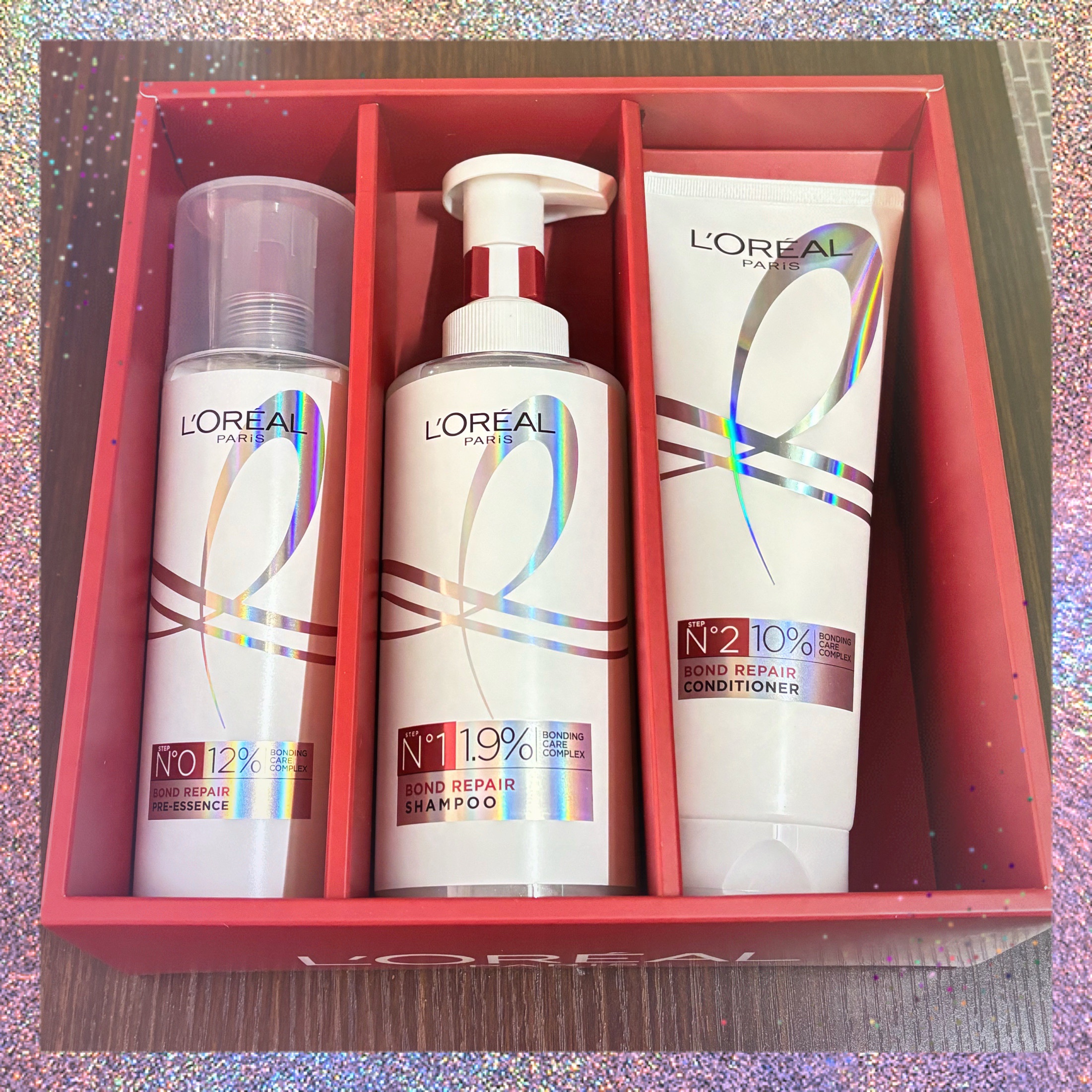 ロレアル パリ ボンド リペア シャンプー／コンディショナー/ロレアル パリ/市販シャンプーを使ったクチコミ（2枚目）