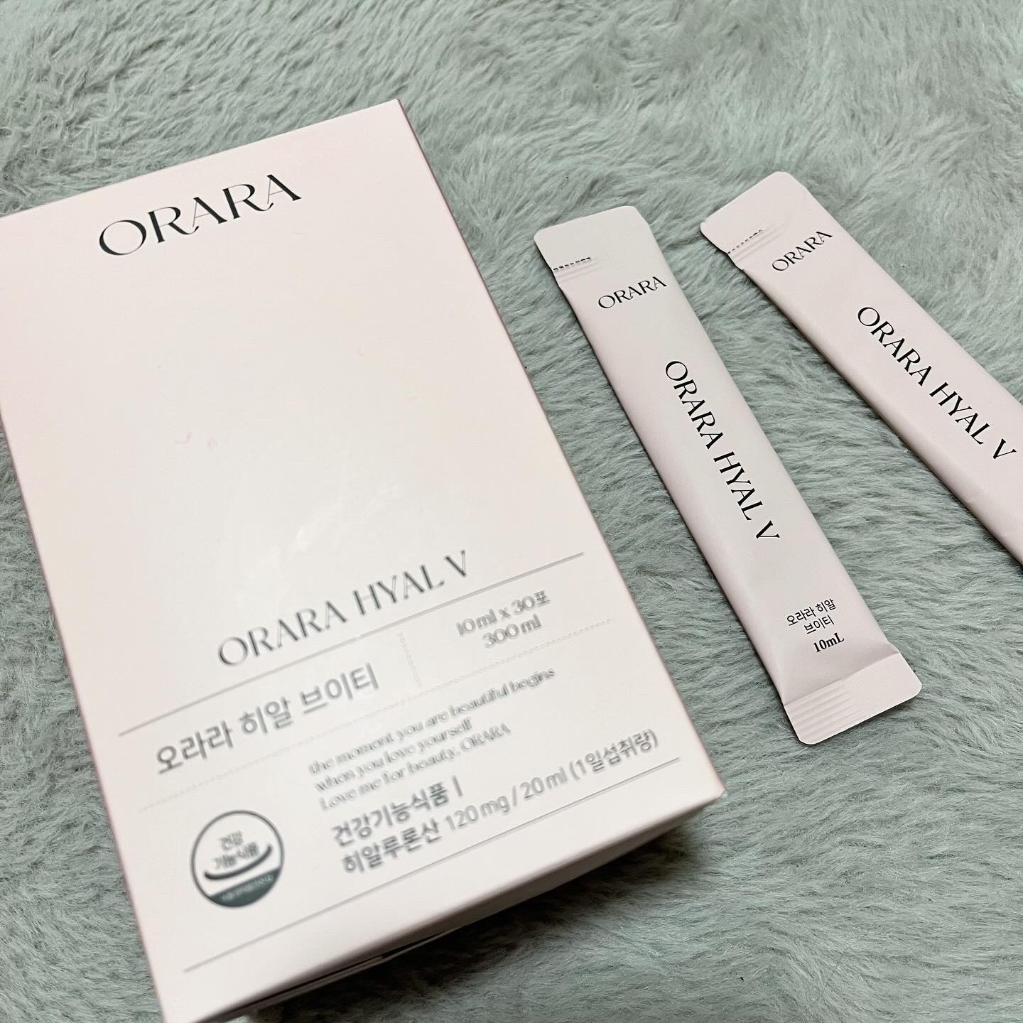 ヒアルＶティー/ORARA/美容サプリメントを使ったクチコミ（1枚目）